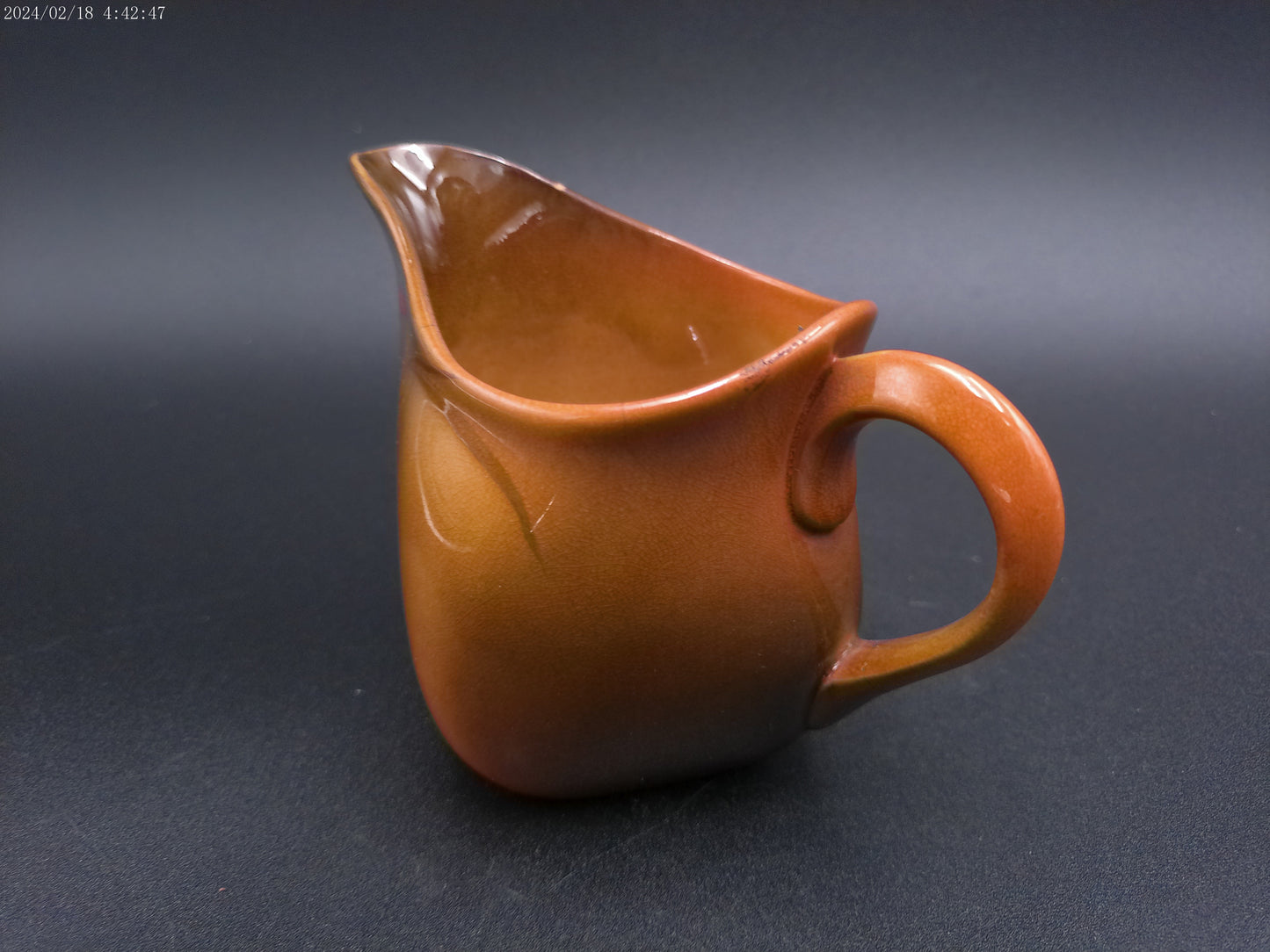 Bookwood Pottery Pitcher marked 692 and signed Vintage Rare