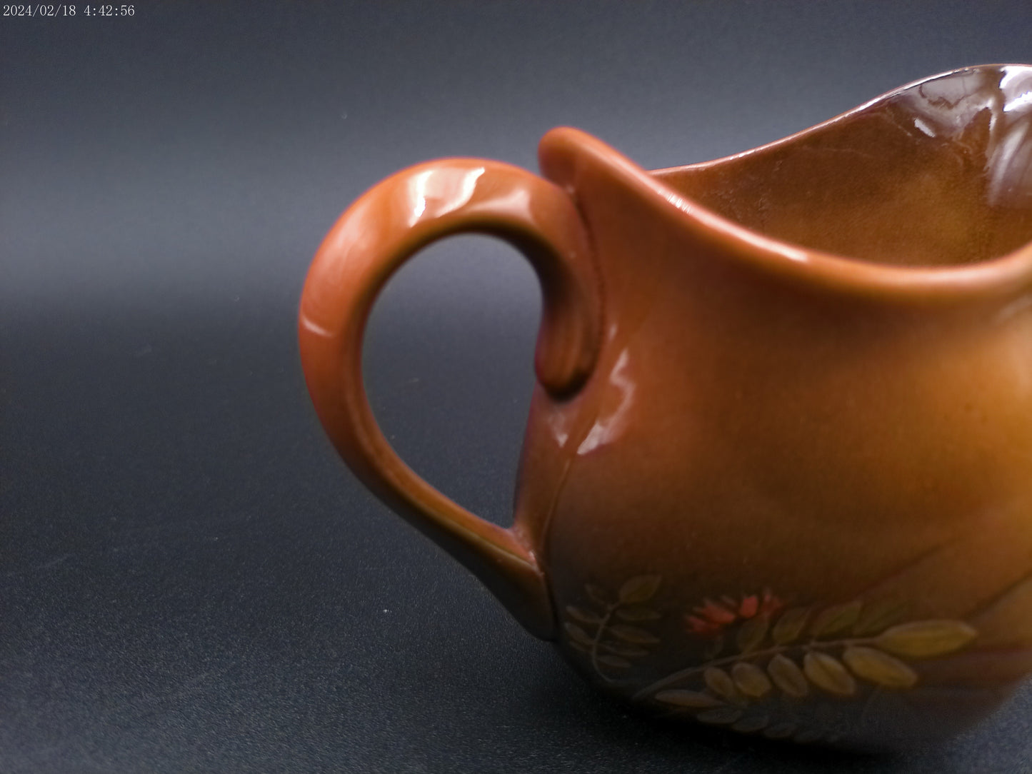 Bookwood Pottery Pitcher marked 692 and signed Vintage Rare