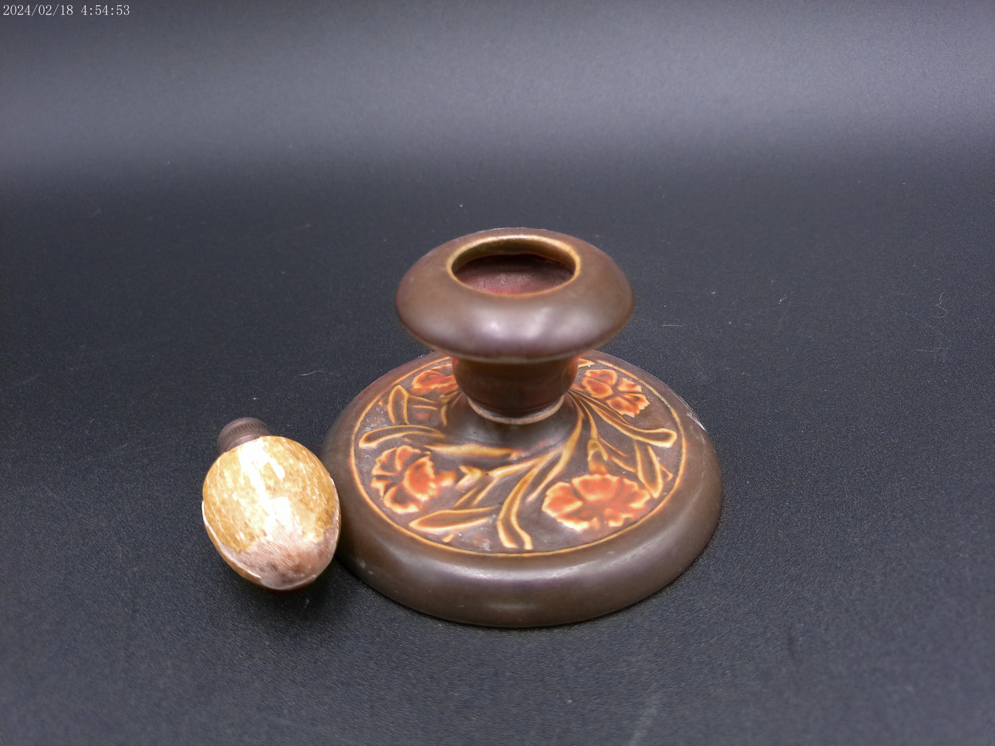 Roseville Unique Design Bottle Vintage