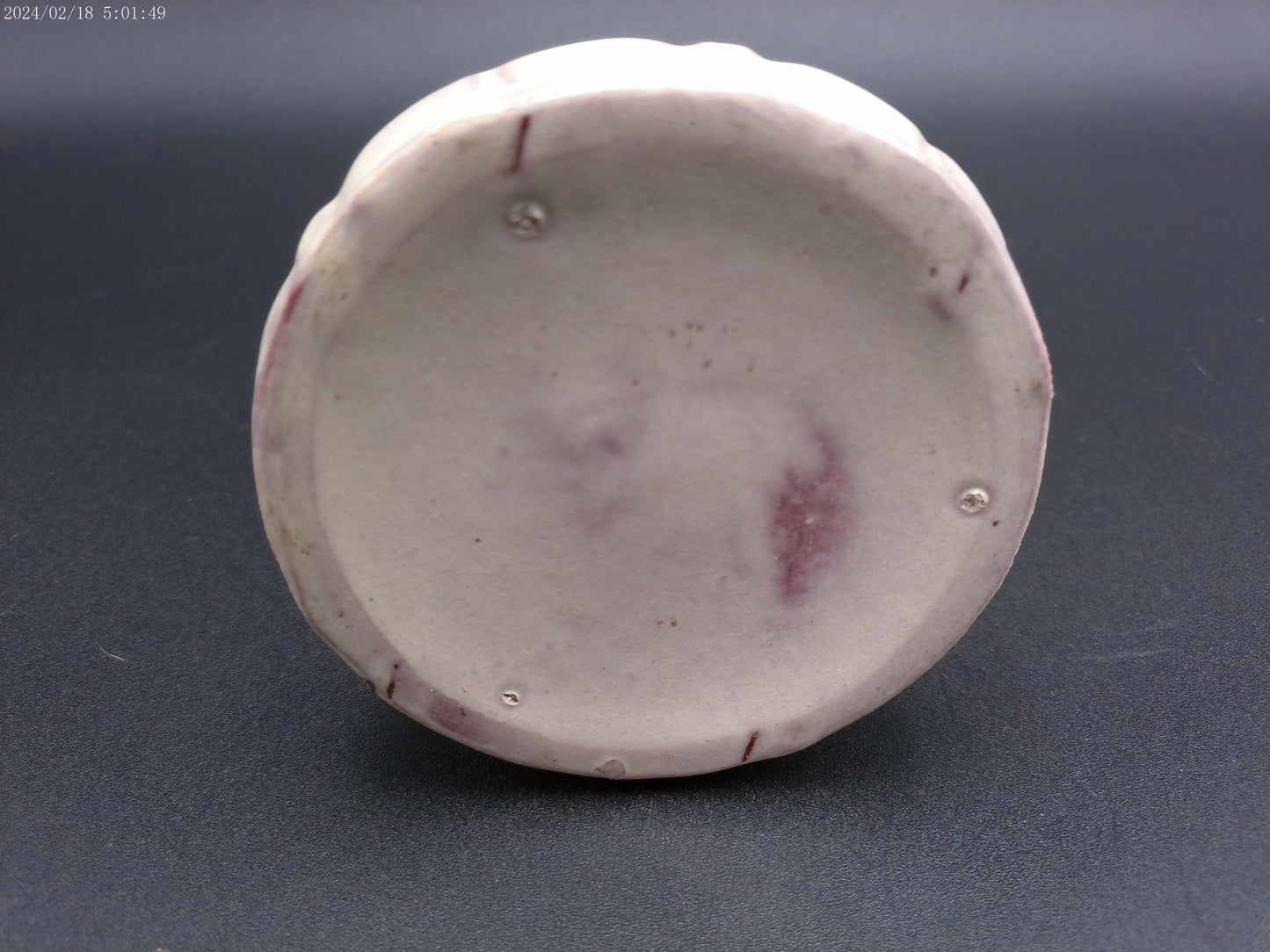 Peters & Reed pottery long stem Tall Vase Vintage