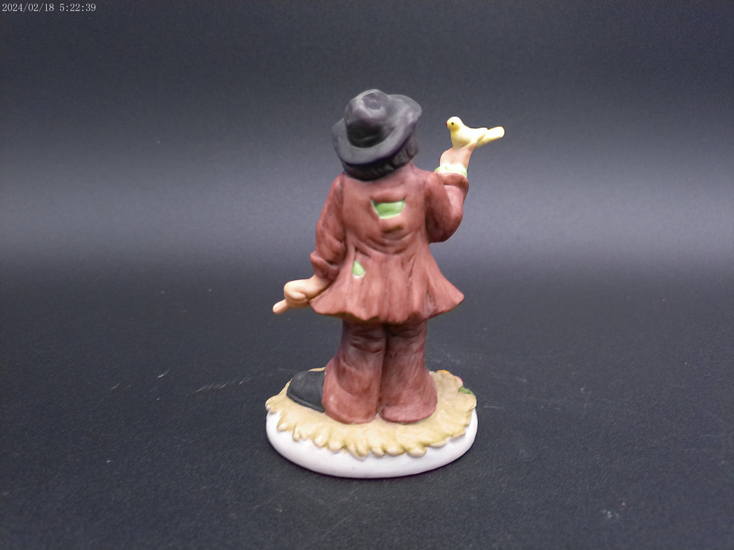 Clown hobo Statue Signed by Emmett Kelly Jr