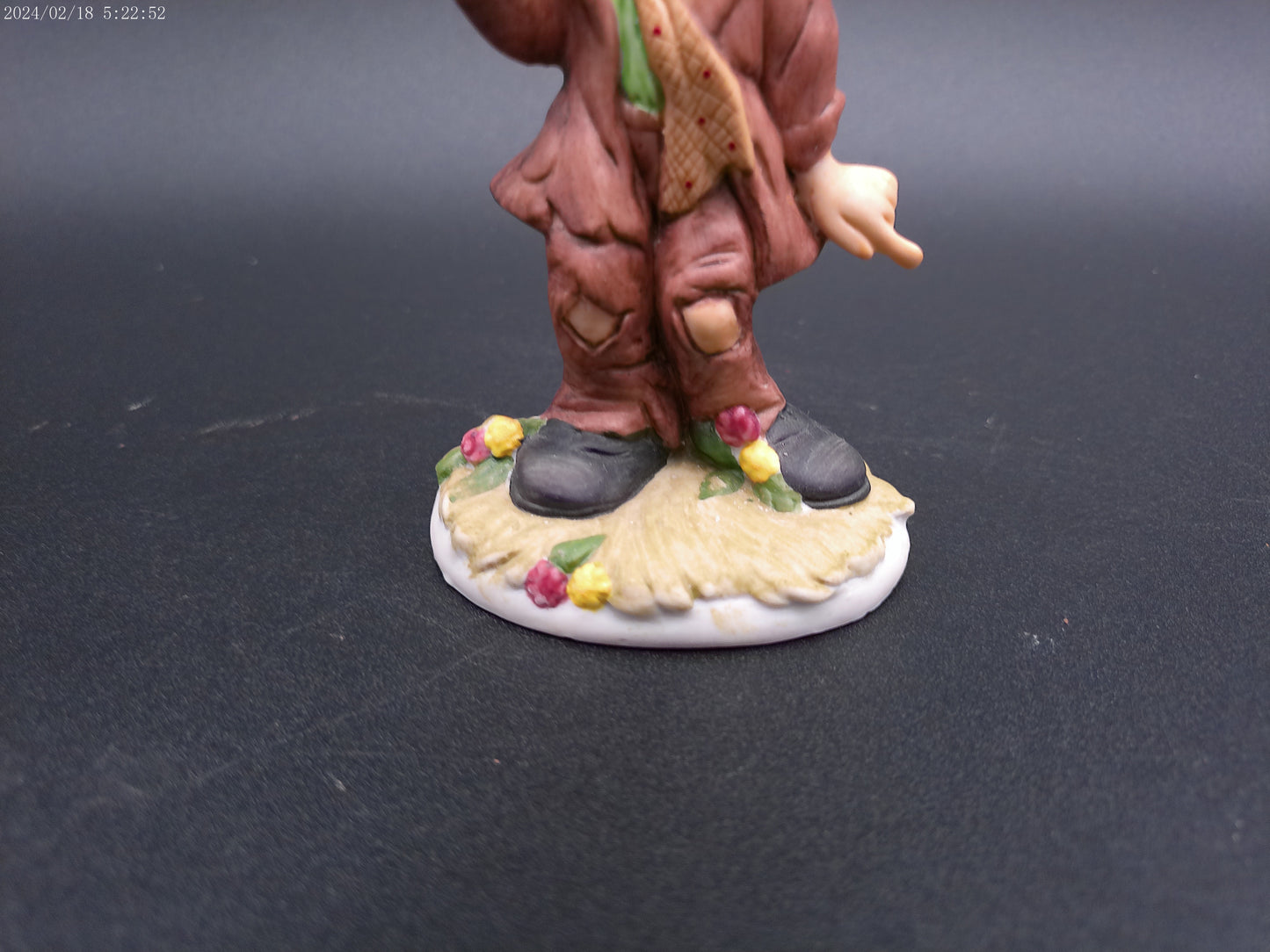 Clown hobo Statue Signed by Emmett Kelly Jr