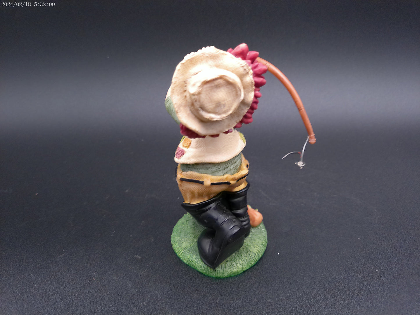 Slapstix Hooked On Fishing Clown Figurine