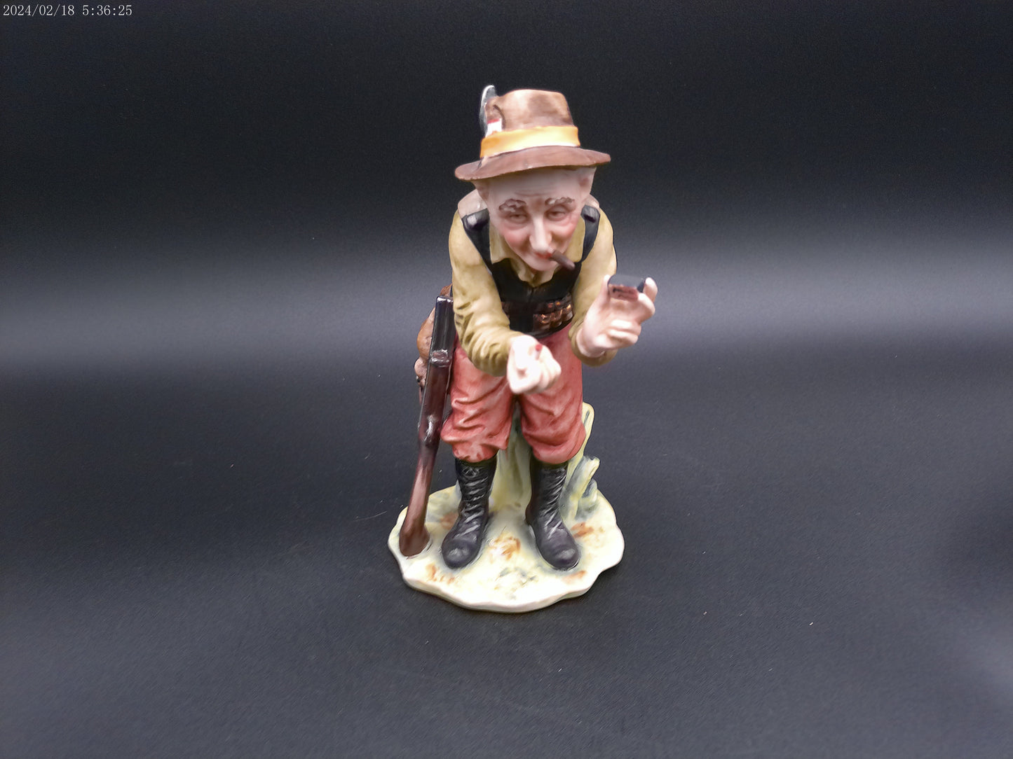 Limited Edition Hunter Statue Vintage