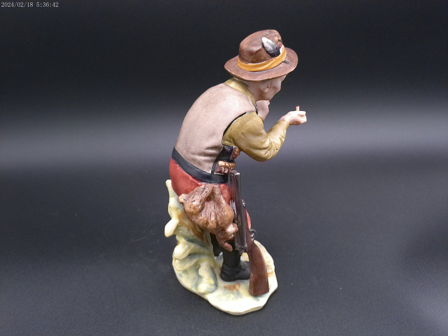 Limited Edition Hunter Statue Vintage