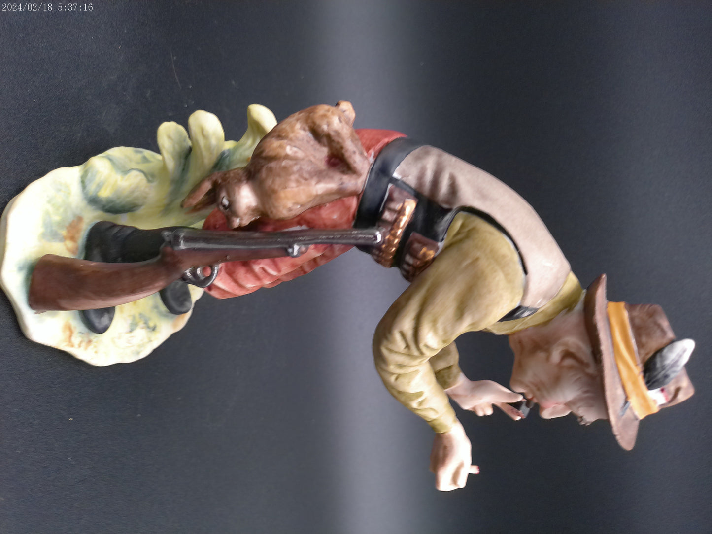 Limited Edition Hunter Statue Vintage