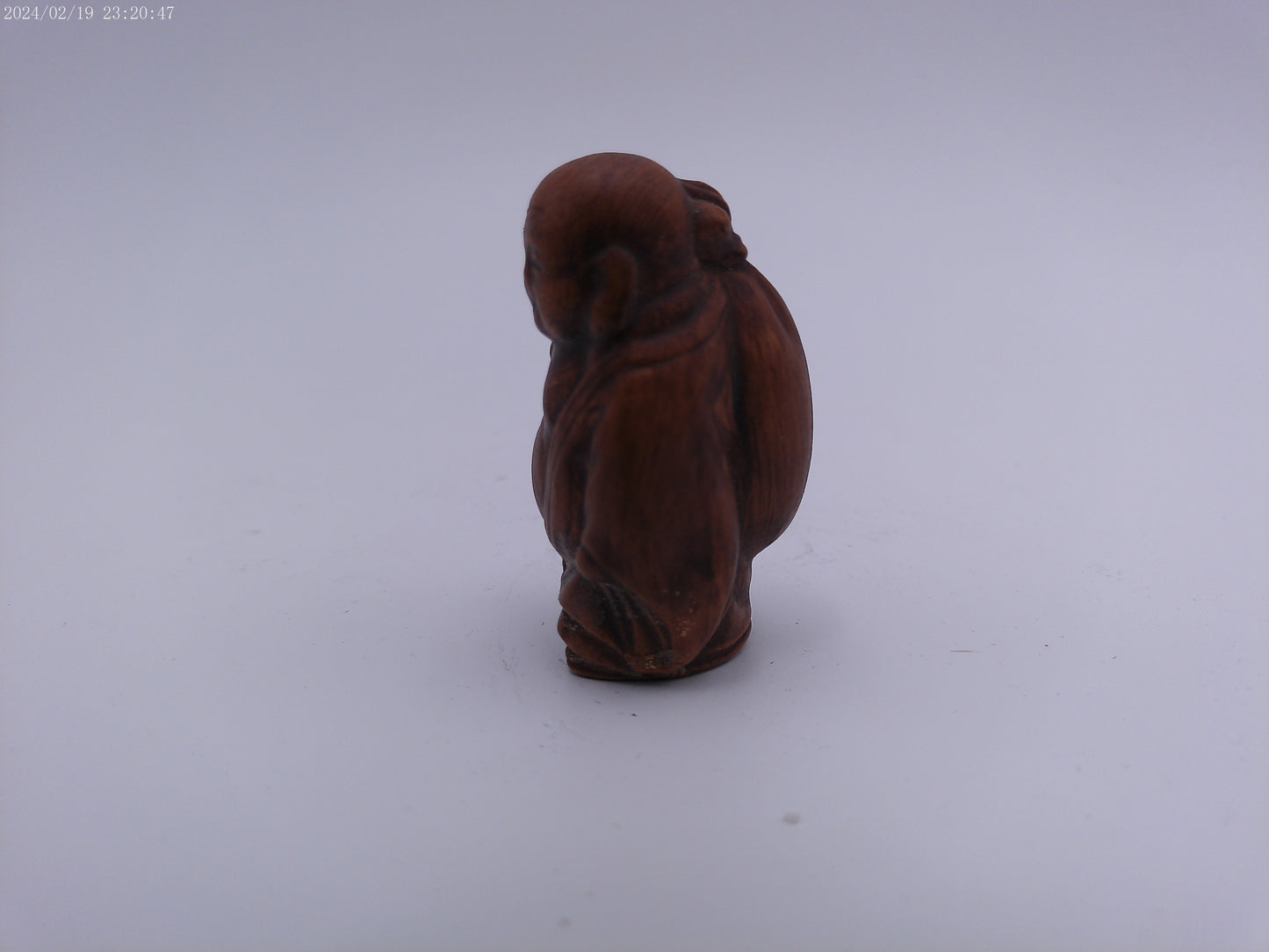 Buddha Figurine Red Resin