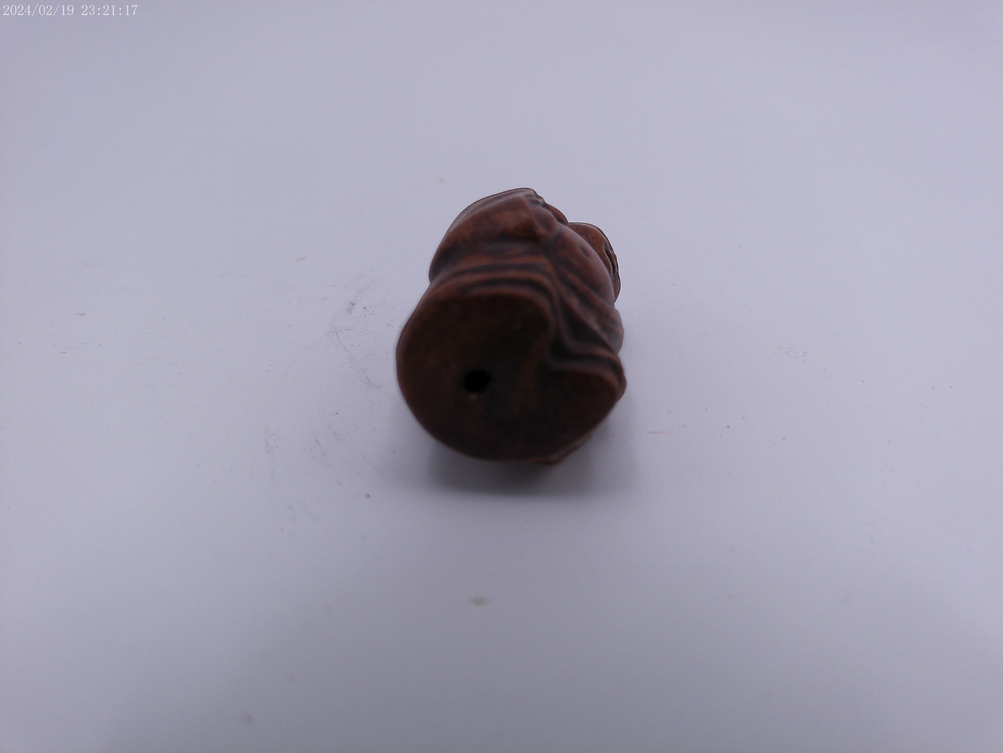 Buddha Figurine Red Resin