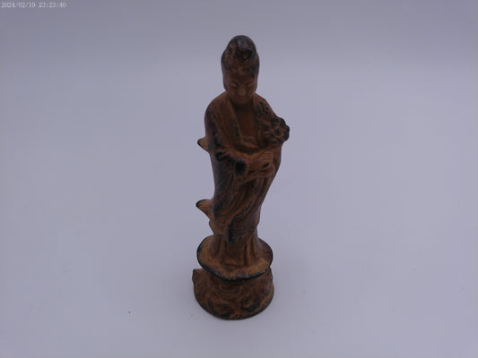 Chinese Antique beauty Boxwood Carving