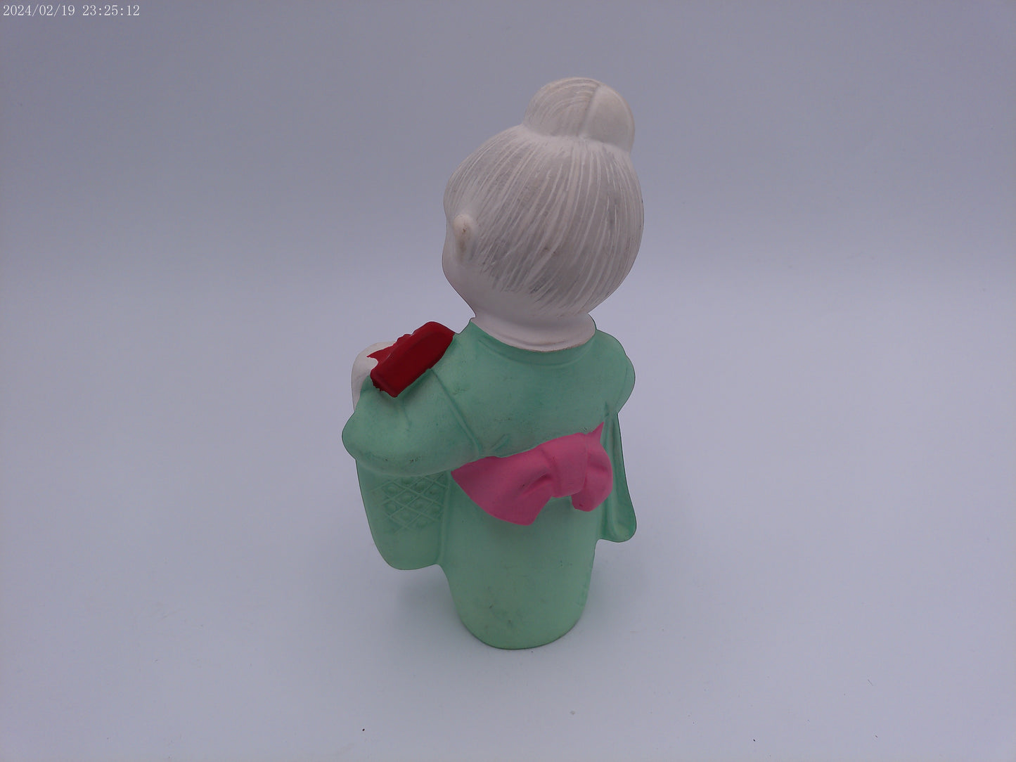 Japanese Hakata Geisha Doll Bisque Figure In Traditional Clothing