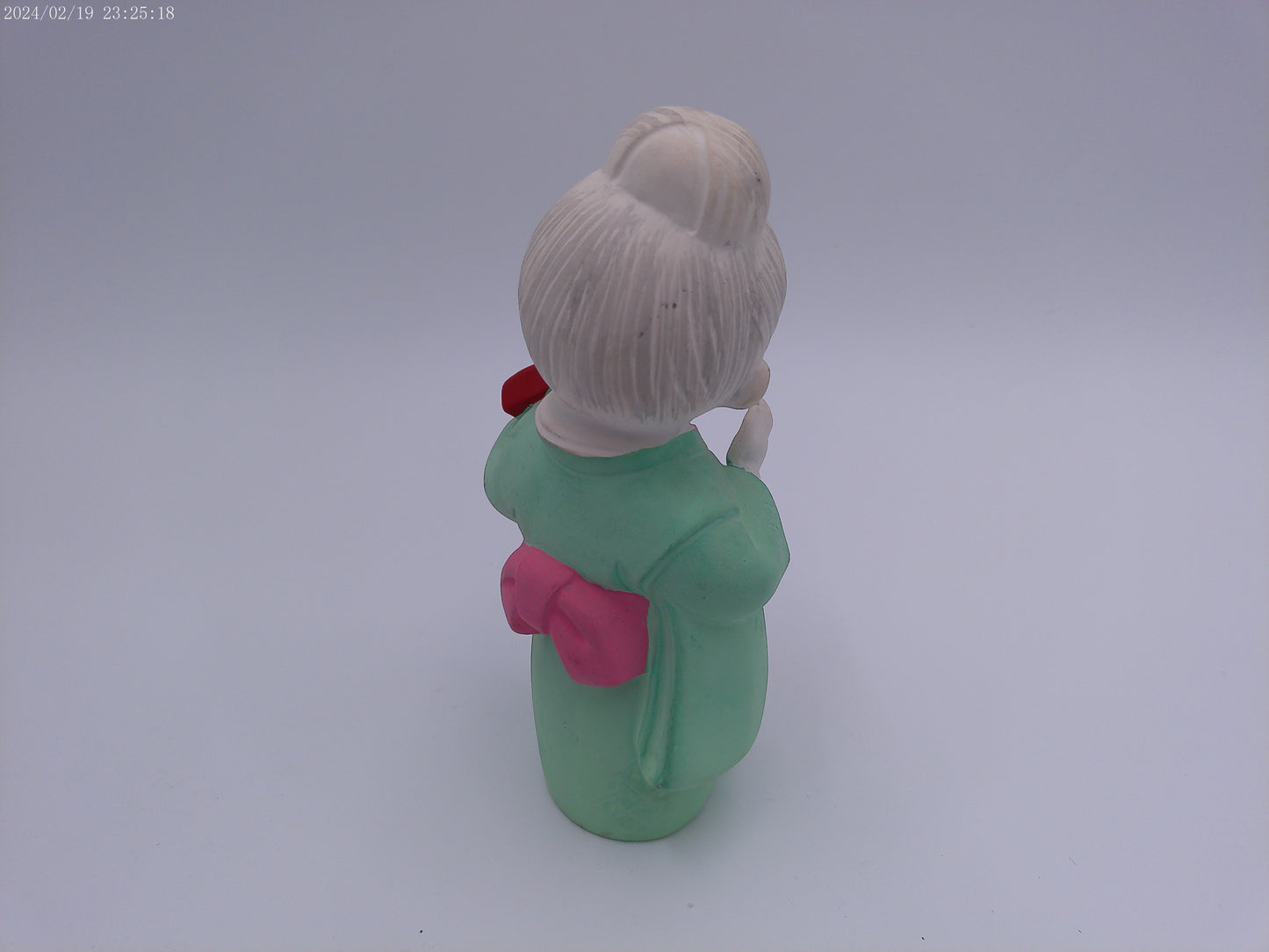 Japanese Hakata Geisha Doll Bisque Figure In Traditional Clothing