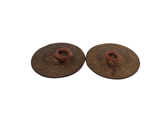 Small Metal Cymbals Bells Vintage