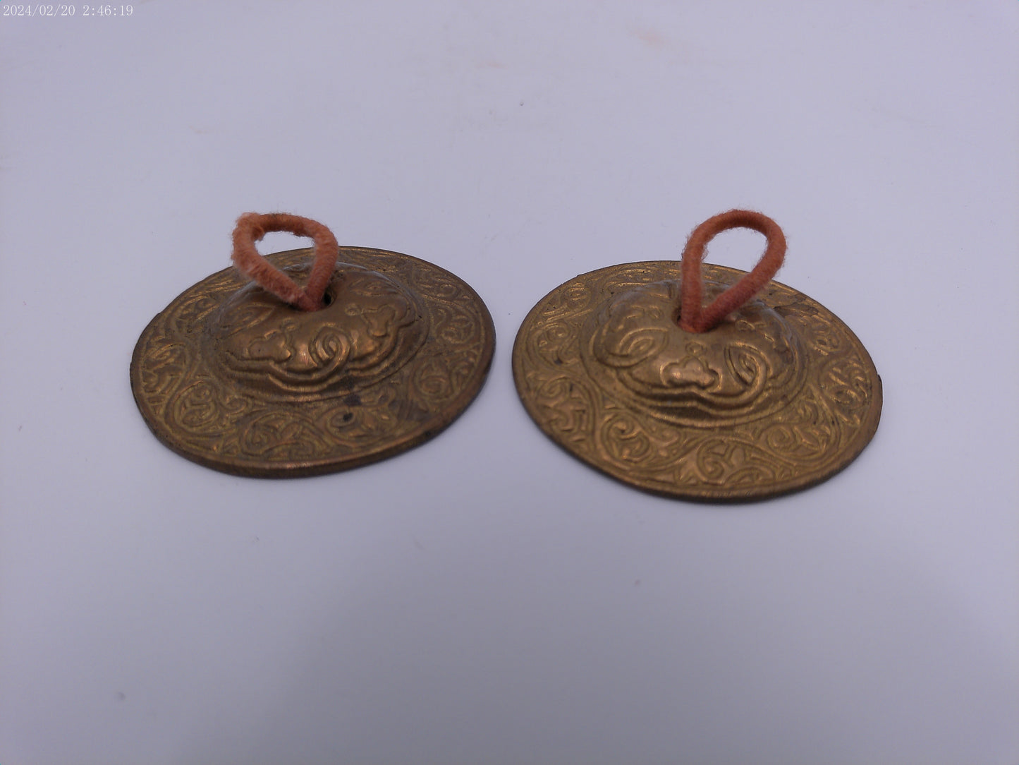 Small Metal Cymbals Bells Vintage