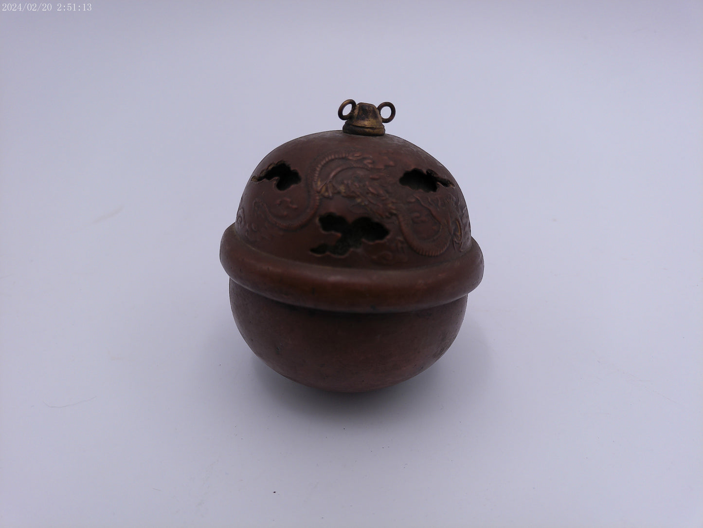 Japanese antique toshogu shrine Brase bell very Old Antique