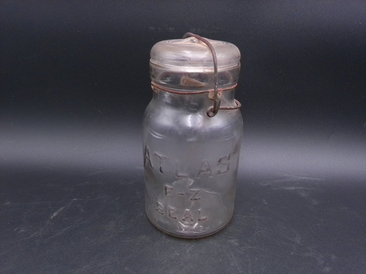 Atlas EZ Seal Glass Jar Vintage