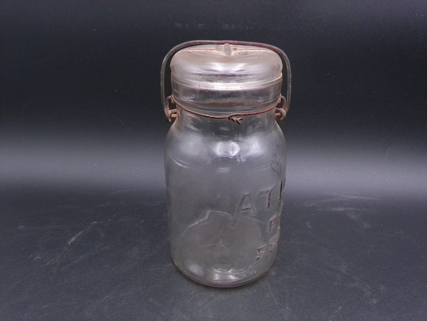 Atlas EZ Seal Glass Jar Vintage
