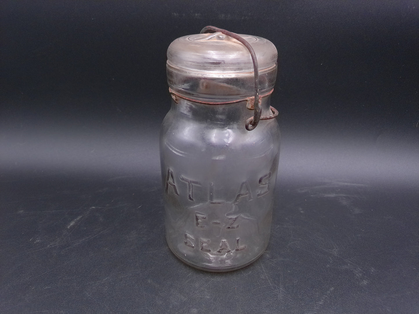 Atlas EZ Seal Glass Jar Vintage