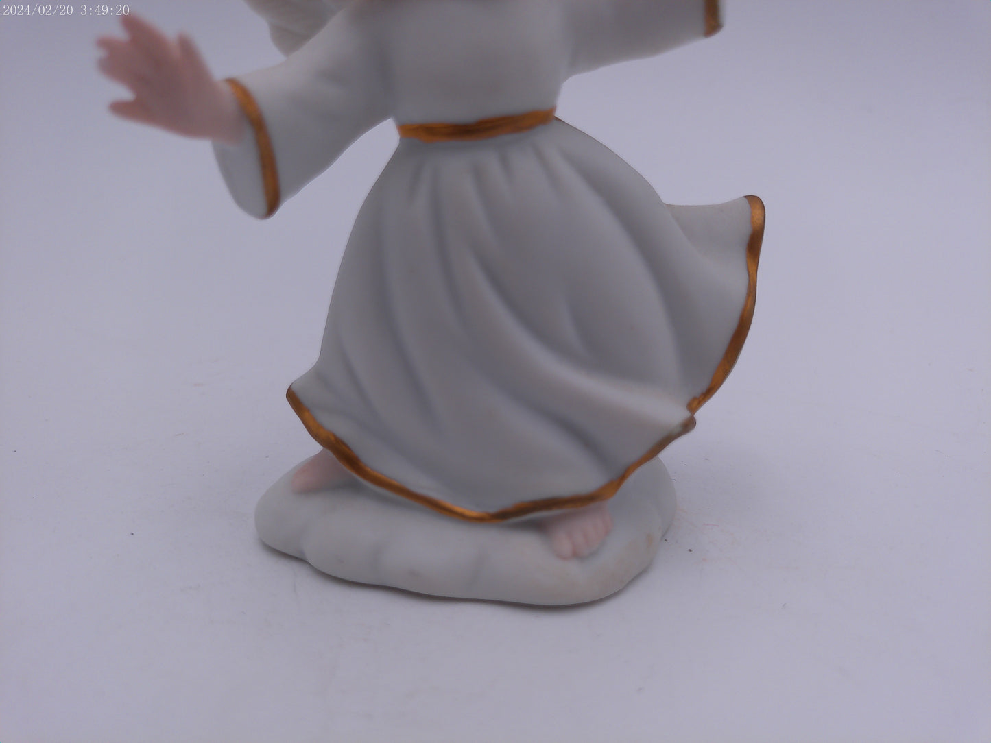 Celestial Celia Angel with Star Golden Halos Figurine Bronson Collectibles 3.75"