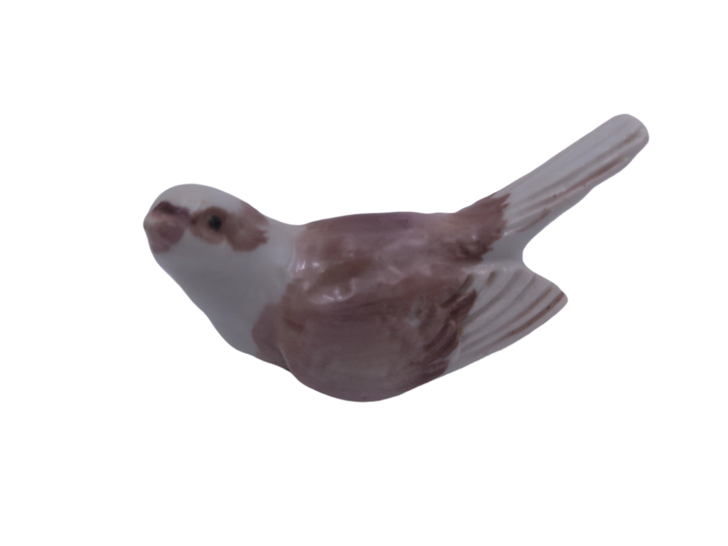 Porcelain Bird Vintage Sitting