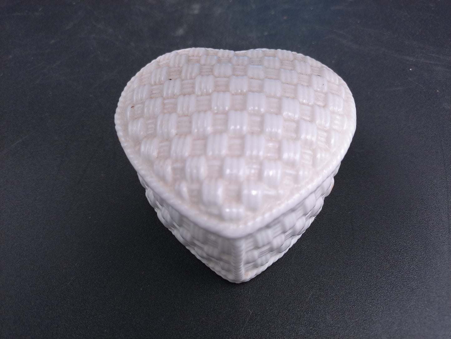 Blue Milk Glass Owl Collection Wright Challinor Taylor and Co and Tiffany Case HeartShaped