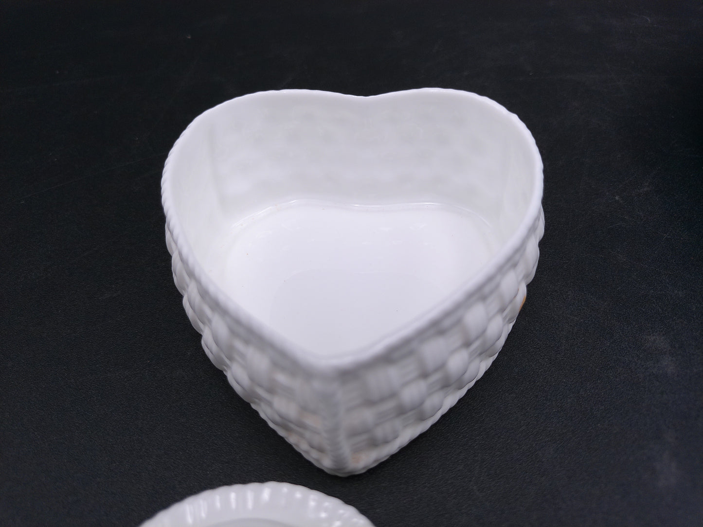 Blue Milk Glass Owl Collection Wright Challinor Taylor and Co and Tiffany Case HeartShaped