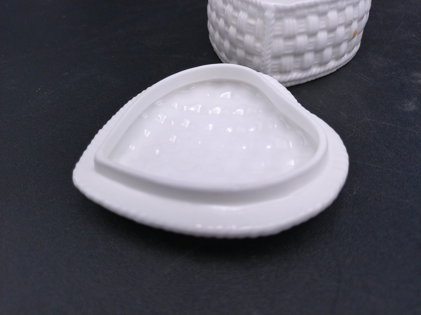 Blue Milk Glass Owl Collection Wright Challinor Taylor and Co and Tiffany Case HeartShaped