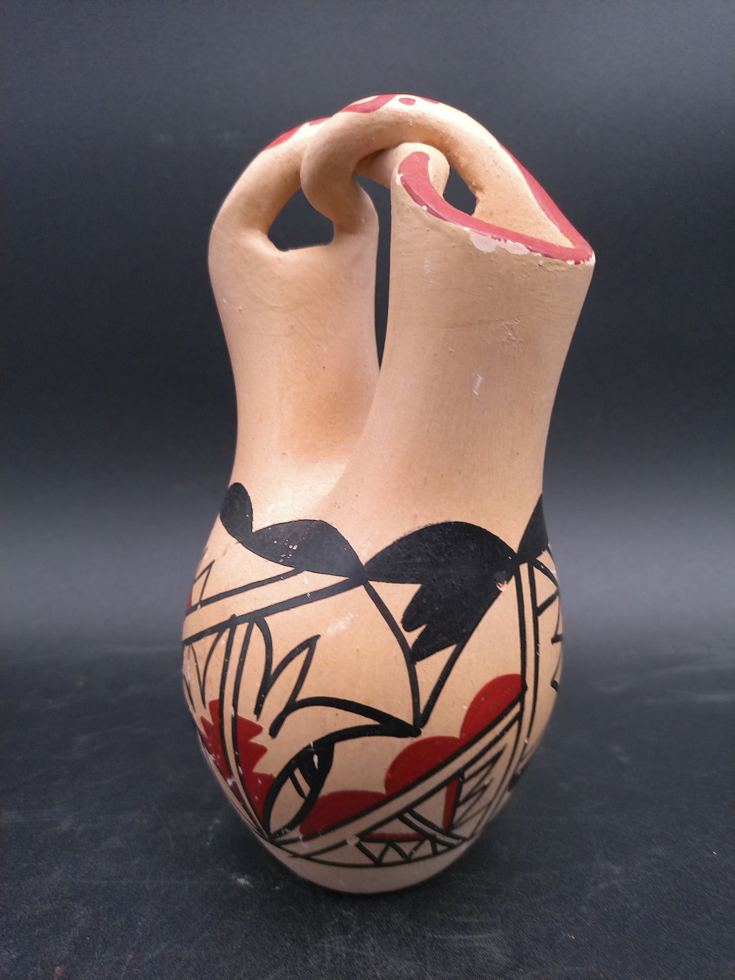 Southwest Native American Pueblo Pottery Vase Vintage
