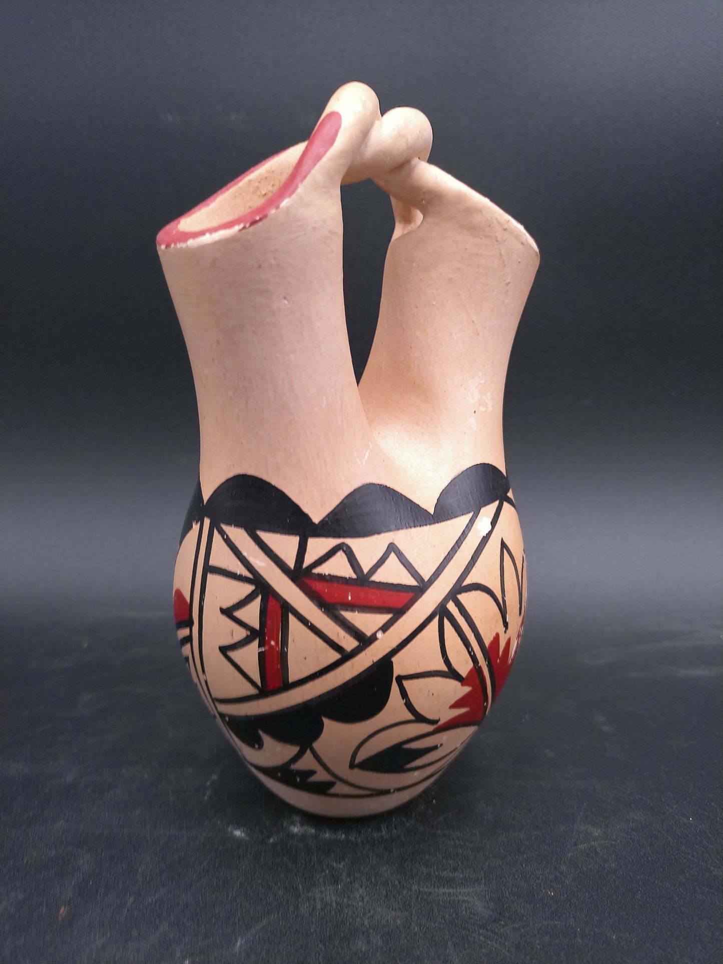 Southwest Native American Pueblo Pottery Vase Vintage