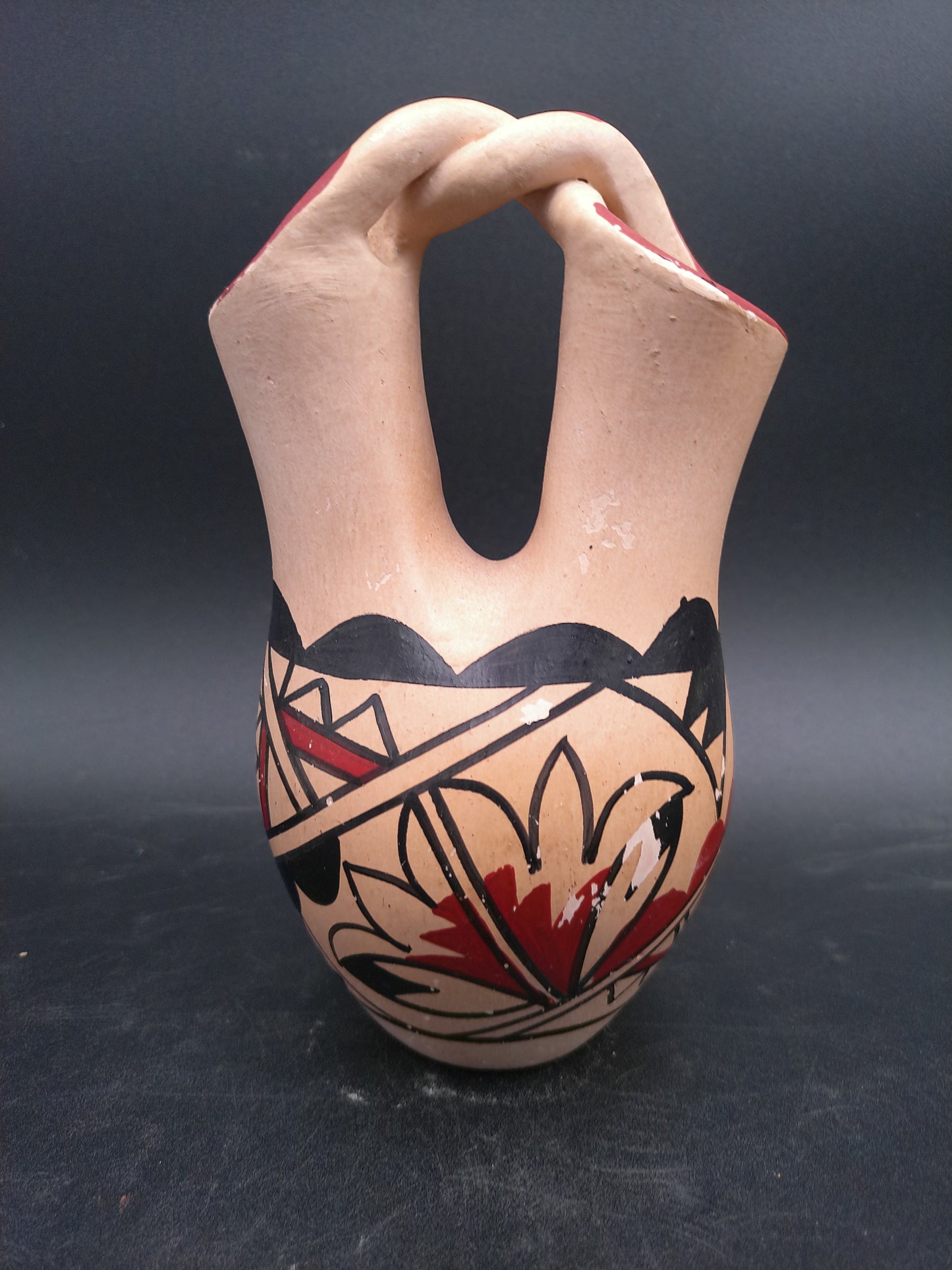 Southwest Native American Pueblo Pottery Vase Vintage