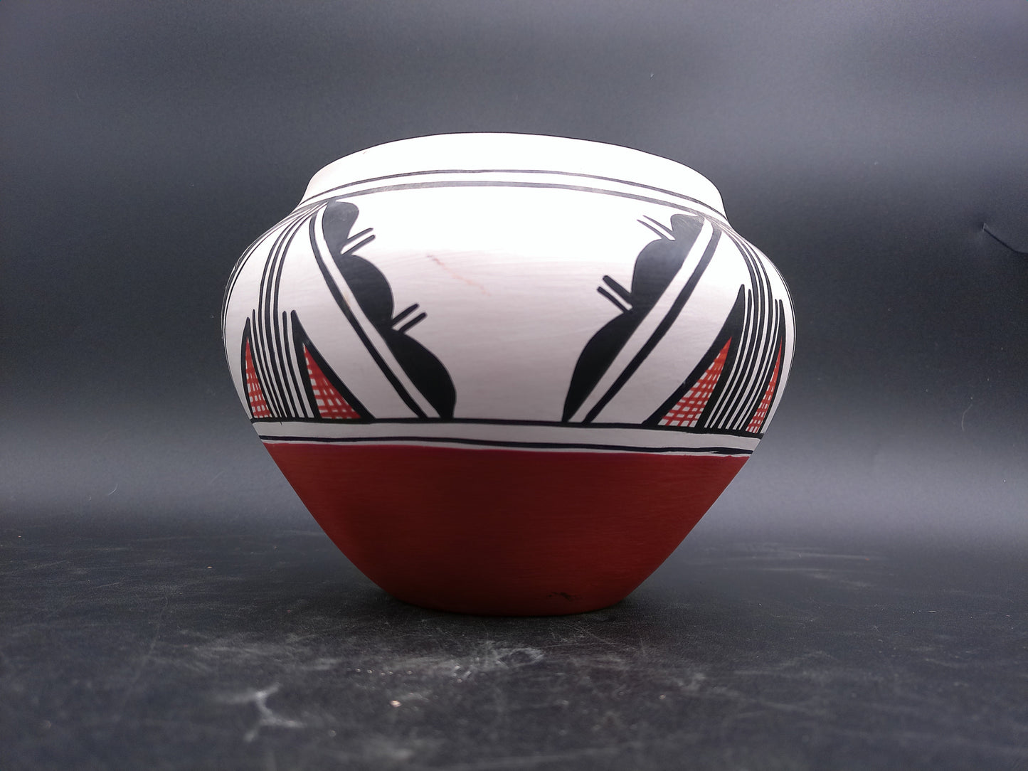 Southwest New Mexico Pottery Bowl By D.T. Yazzie 88