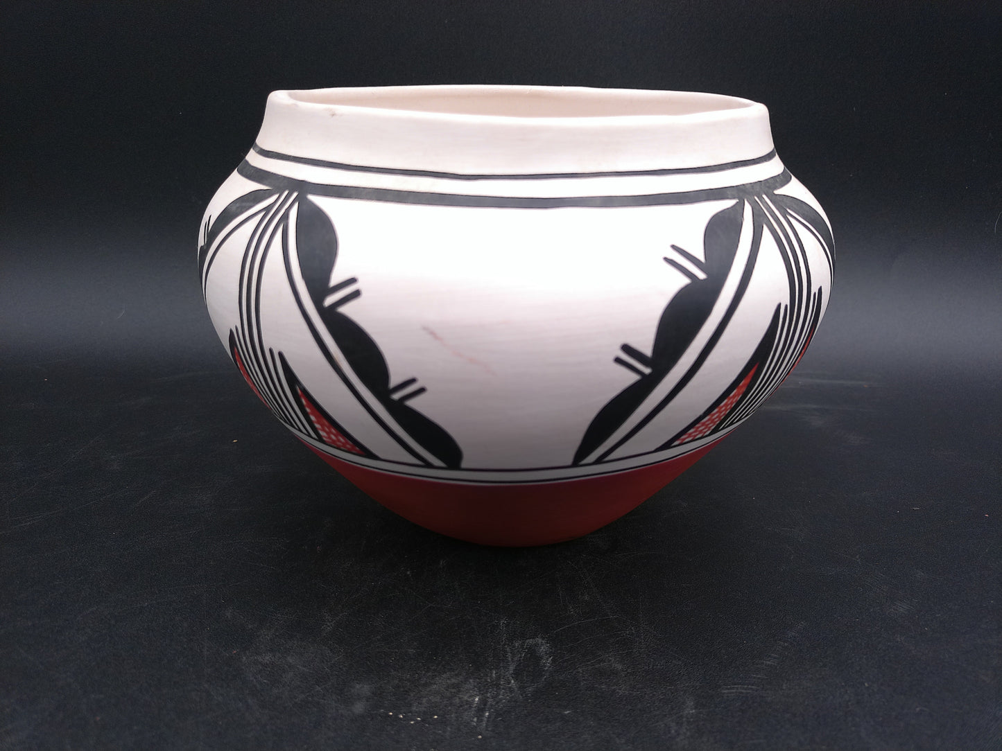Southwest New Mexico Pottery Bowl By D.T. Yazzie 88