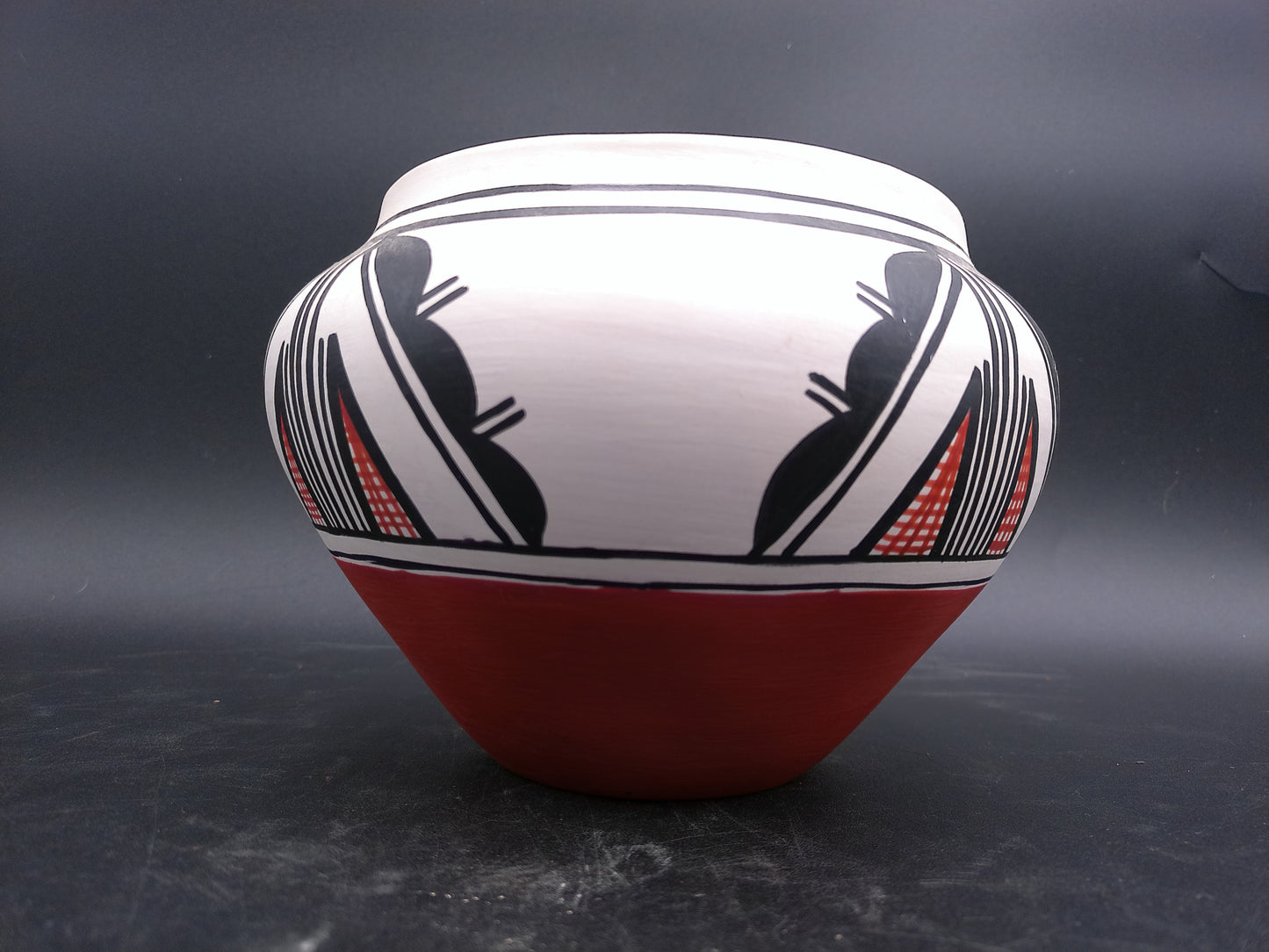 Southwest New Mexico Pottery Bowl By D.T. Yazzie 88