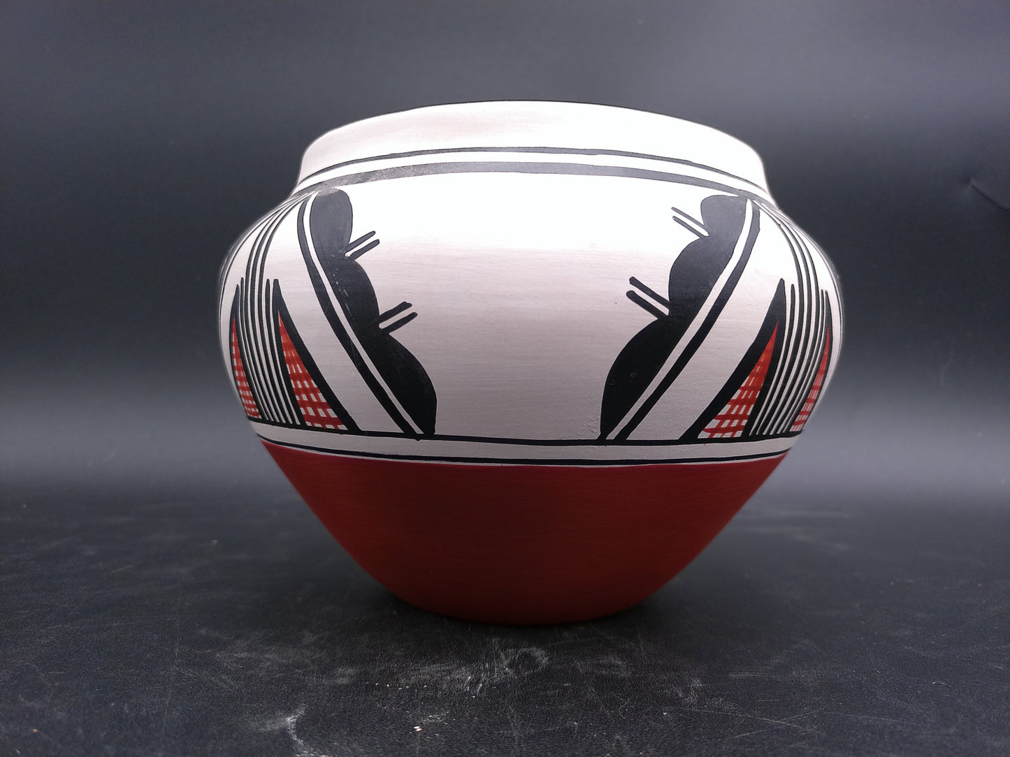 Southwest New Mexico Pottery Bowl By D.T. Yazzie 88