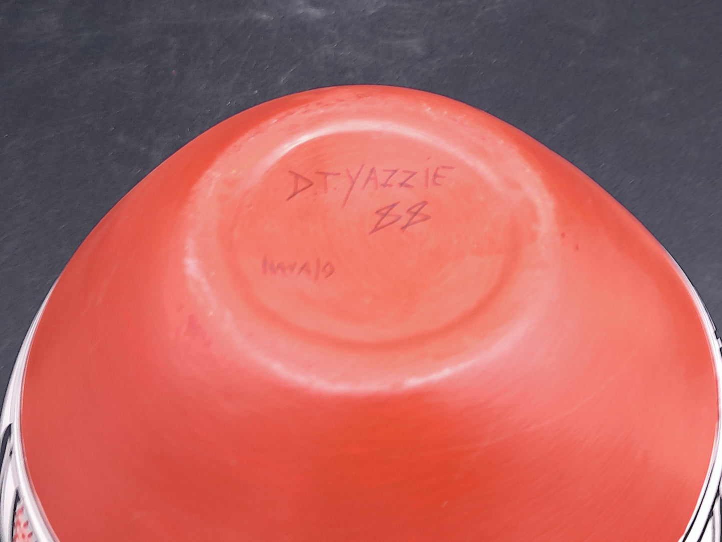 Southwest New Mexico Pottery Bowl By D.T. Yazzie 88