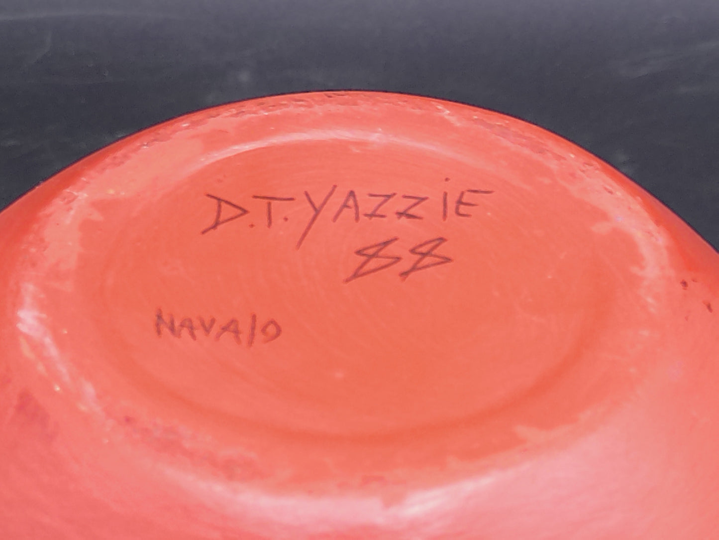 Southwest New Mexico Pottery Bowl By D.T. Yazzie 88