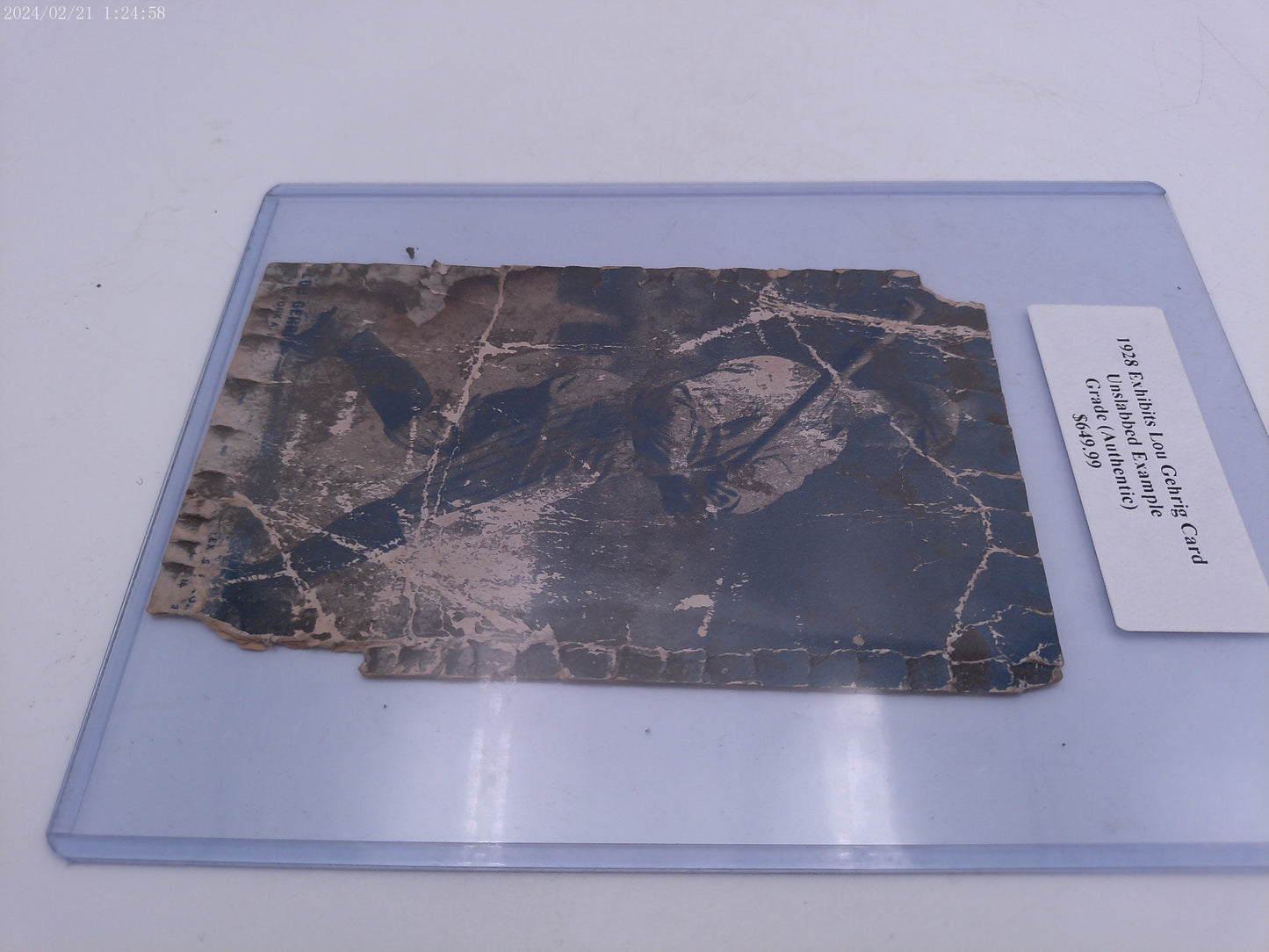 Lou Gehrig Baseball Card 1928 Super Rare