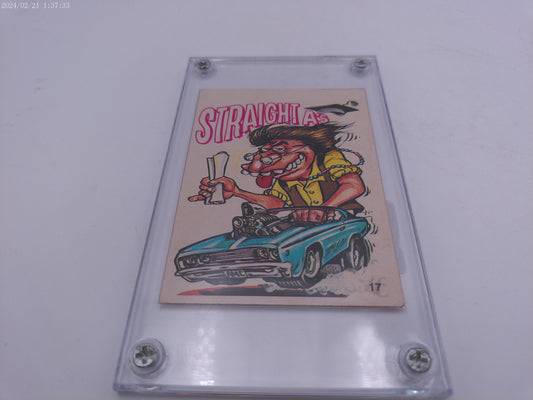 Odd Rods All Stars #17 Straight A's Trading Card Authenticated