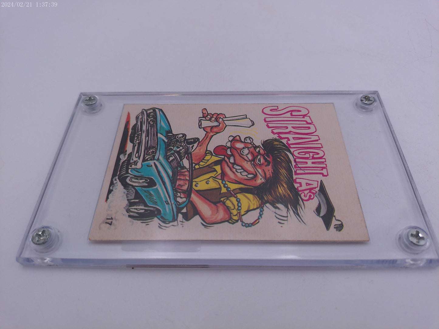 Odd Rods All Stars #17 Straight A's Trading Card Authenticated