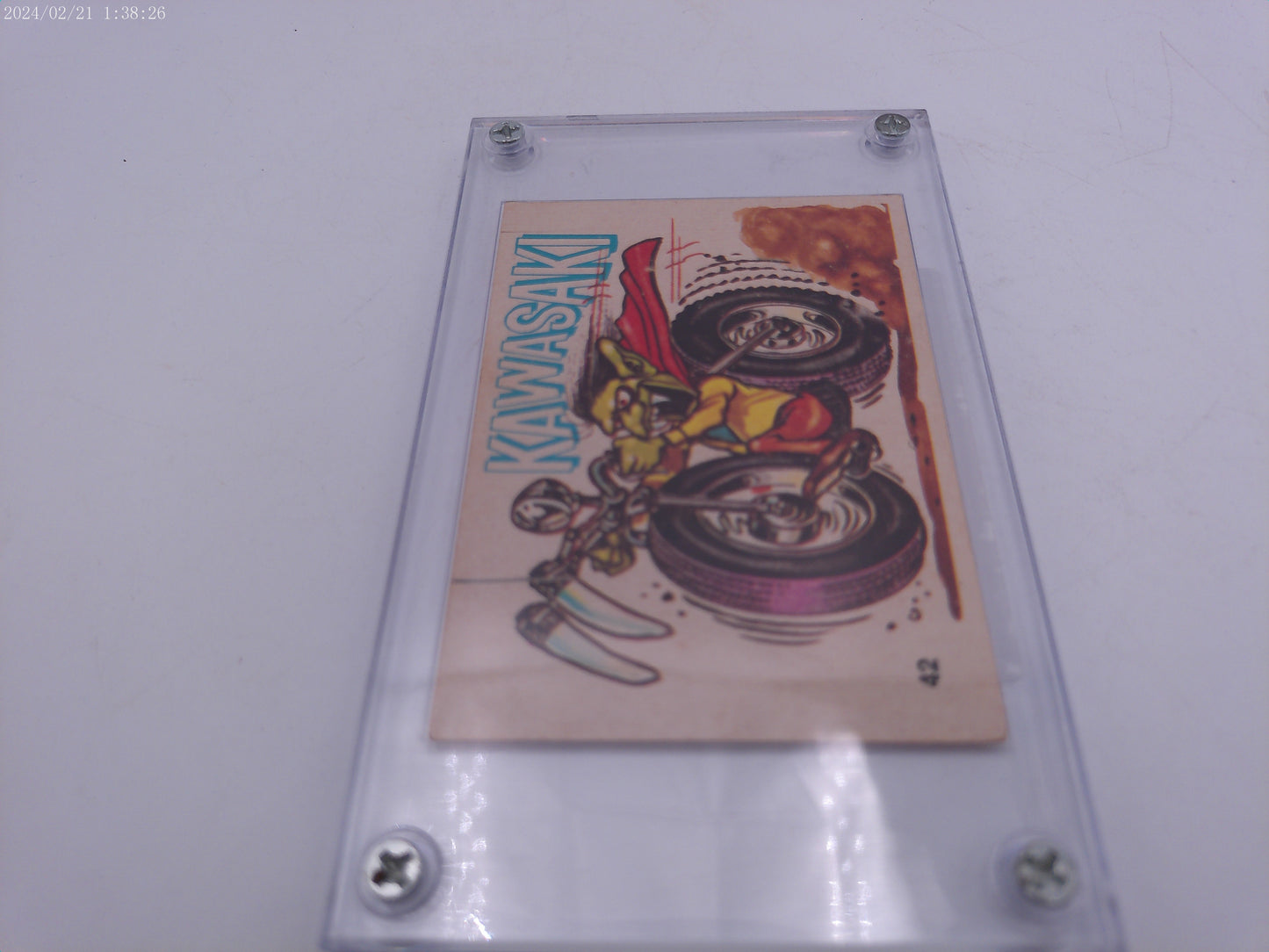 Odd Rods All Stars #42 Kawasaki Trading Card Authenticated Rare 1970