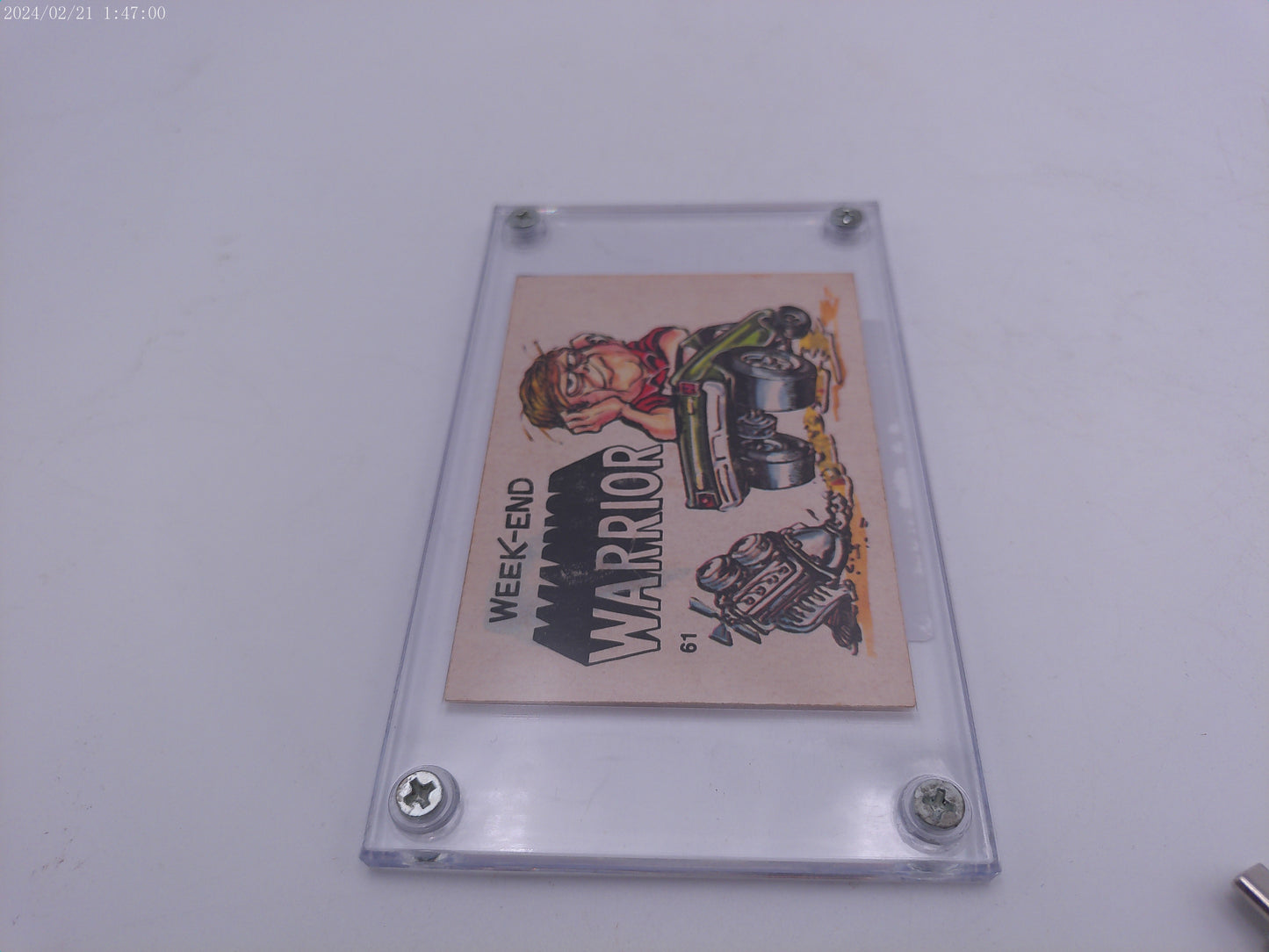 Odd Rods #61 Weekend Warrior Authenticated 1971 Trading Card