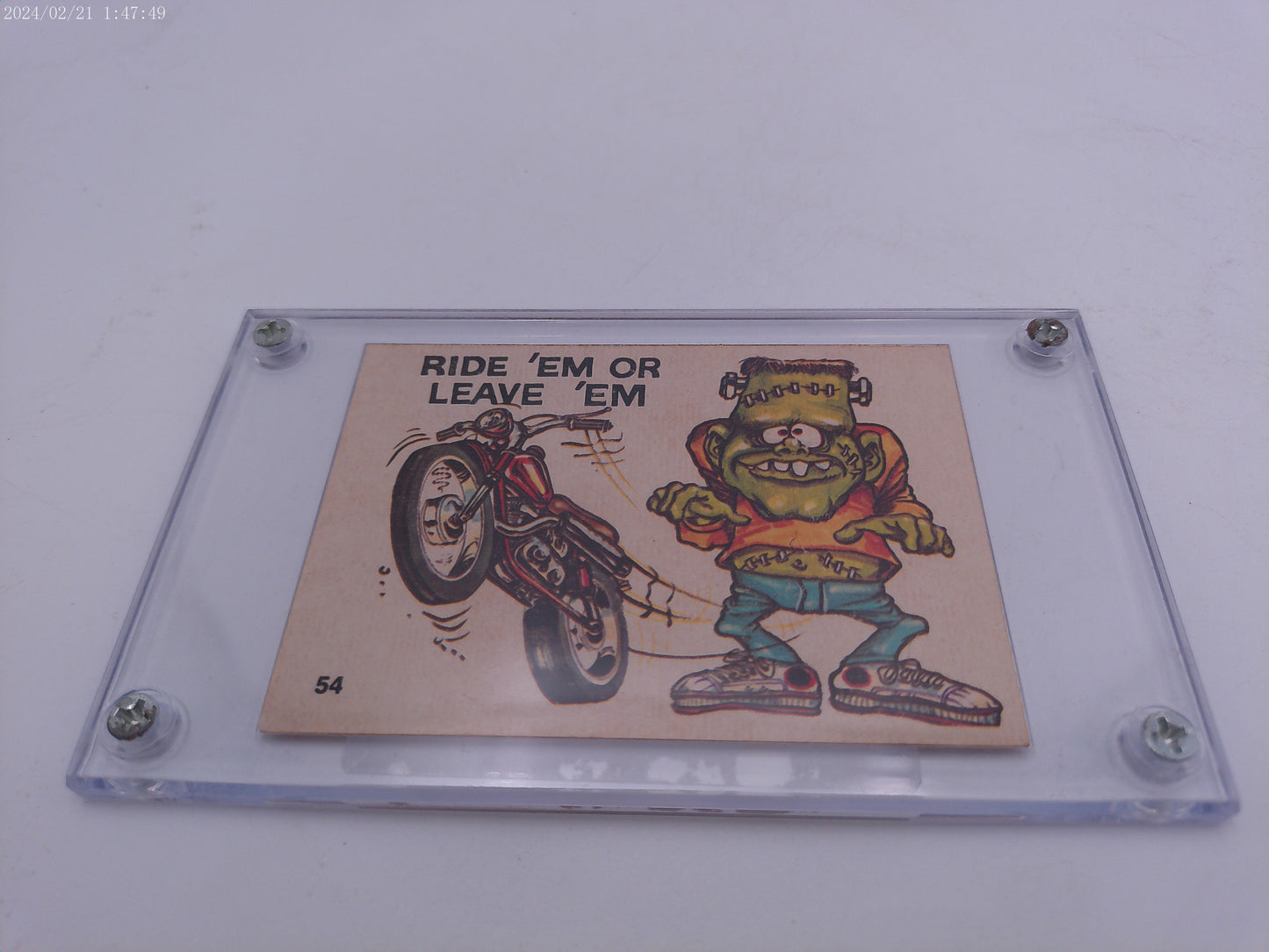 Odd Rods Ride Em or Leave Em #54 Authenticated Trading Card
