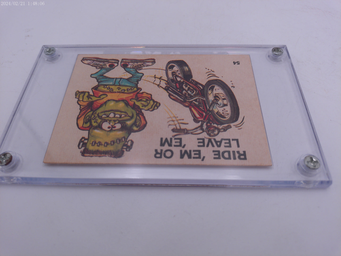 Odd Rods Ride Em or Leave Em #54 Authenticated Trading Card
