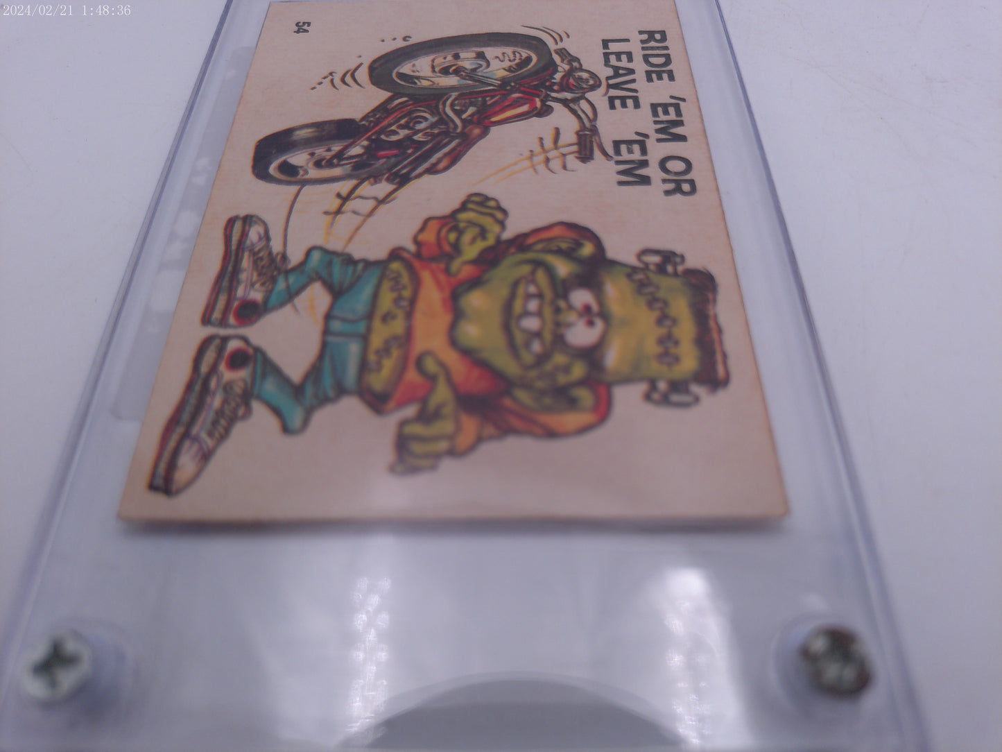 Odd Rods Ride Em or Leave Em #54 Authenticated Trading Card