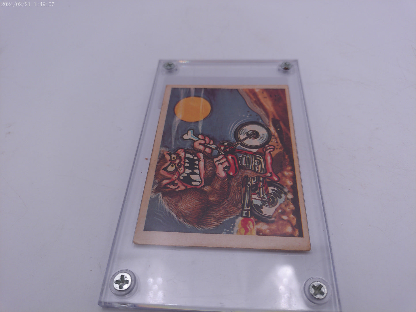 Odd Rods Silly Cycles #54 Authenticated Trading Card 1972