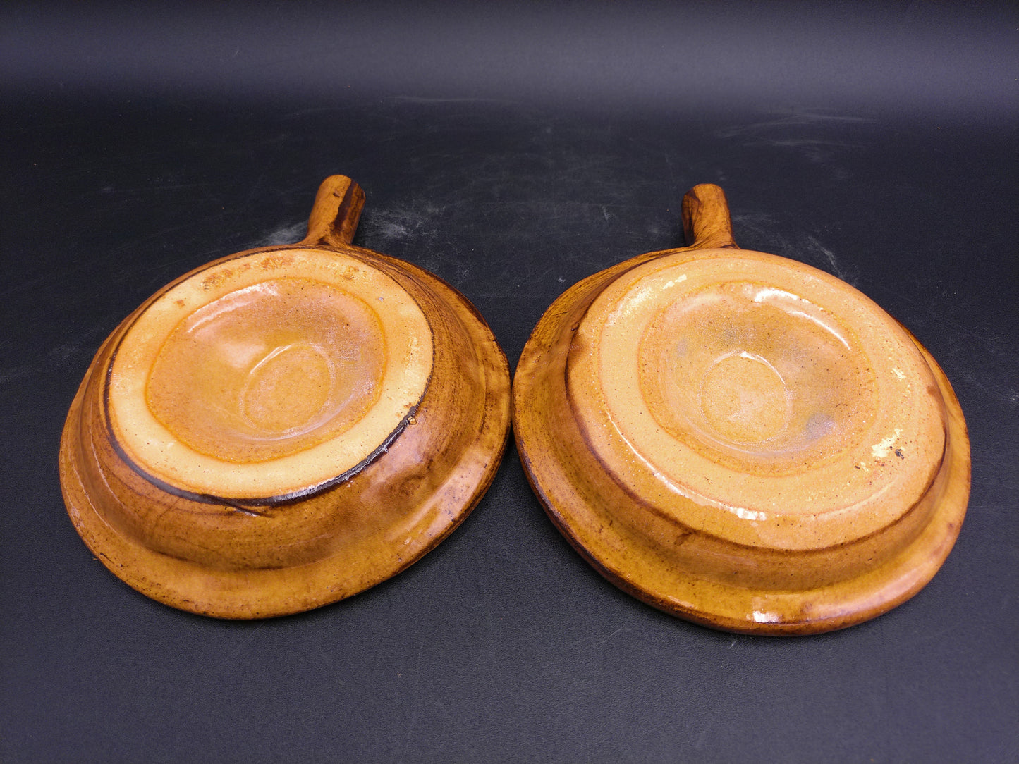 Bistro Stoneware Escargot serving dish baker Set of 2