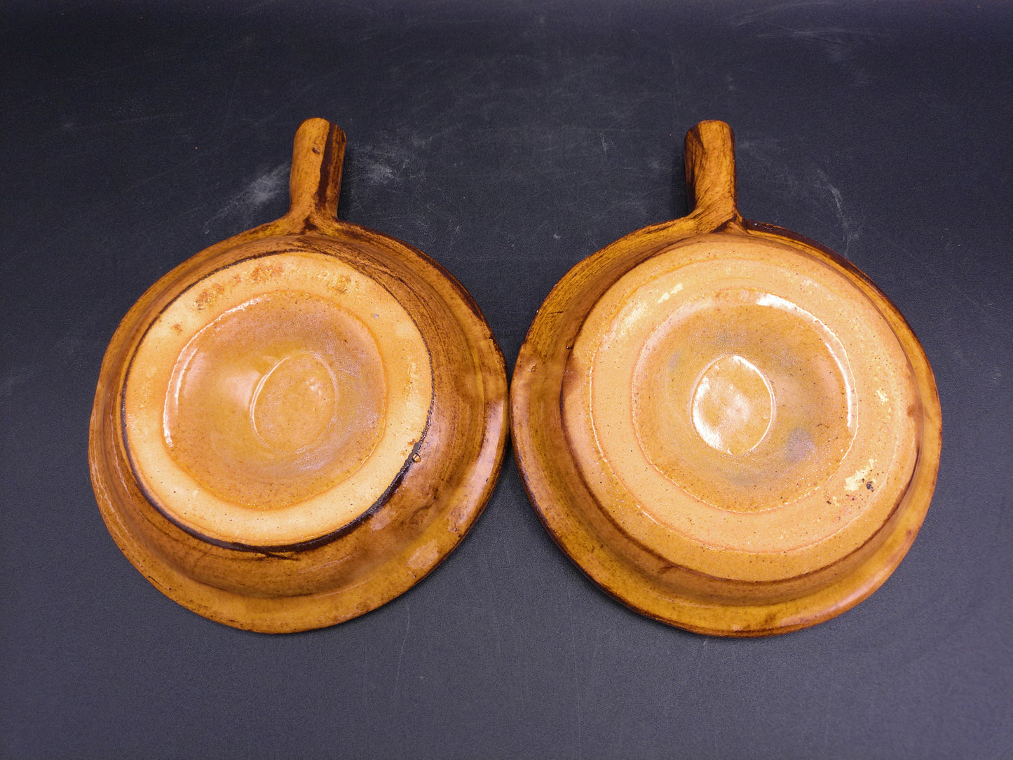 Bistro Stoneware Escargot serving dish baker Set of 2