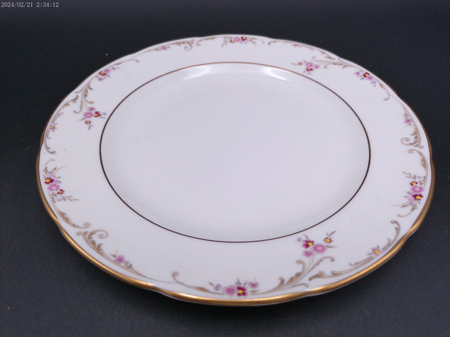 Butter Pat Haddon Hall qty 2 and Wedgwood Dish Plate Vintage
