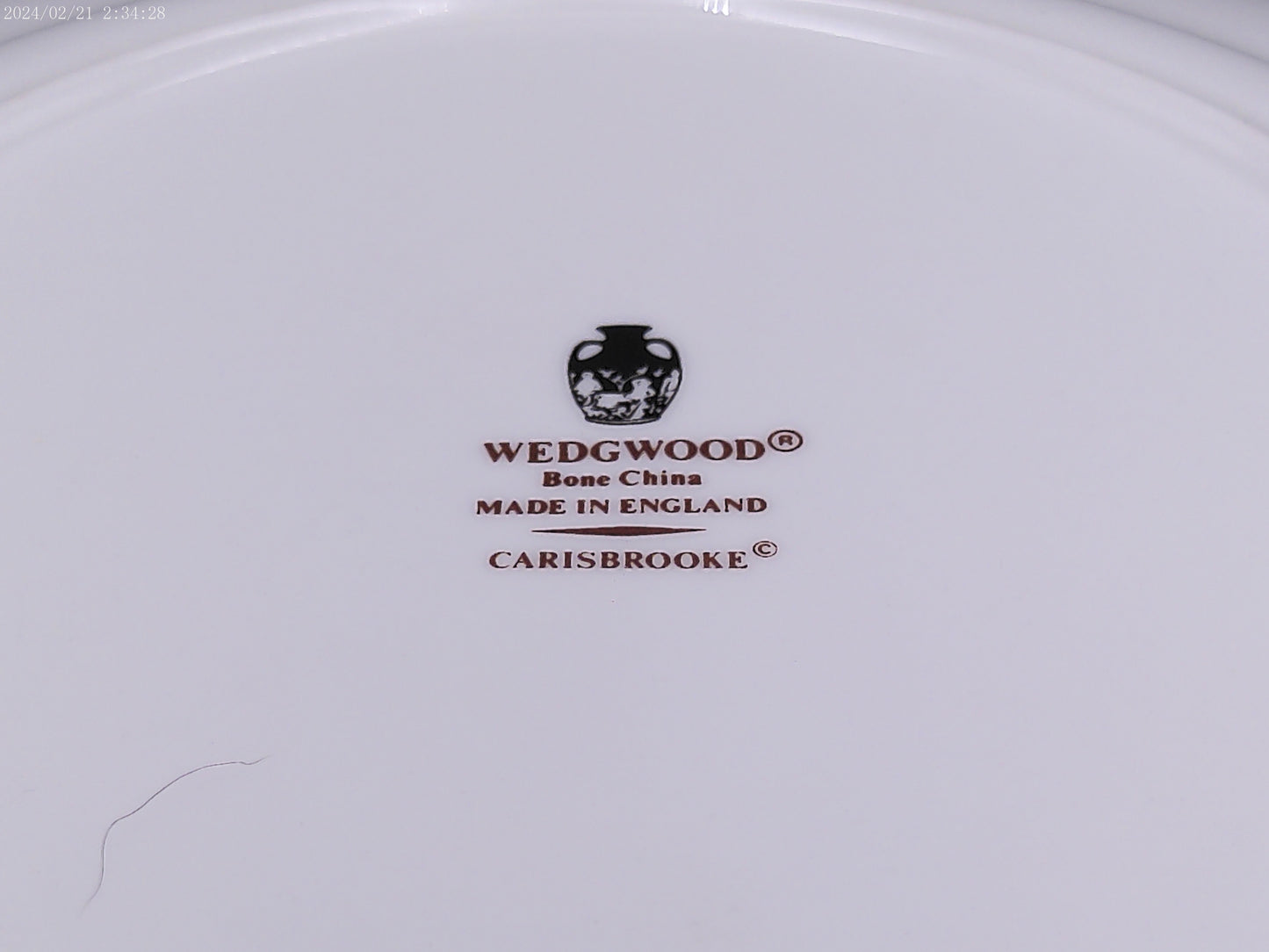Butter Pat Haddon Hall qty 2 and Wedgwood Dish Plate Vintage