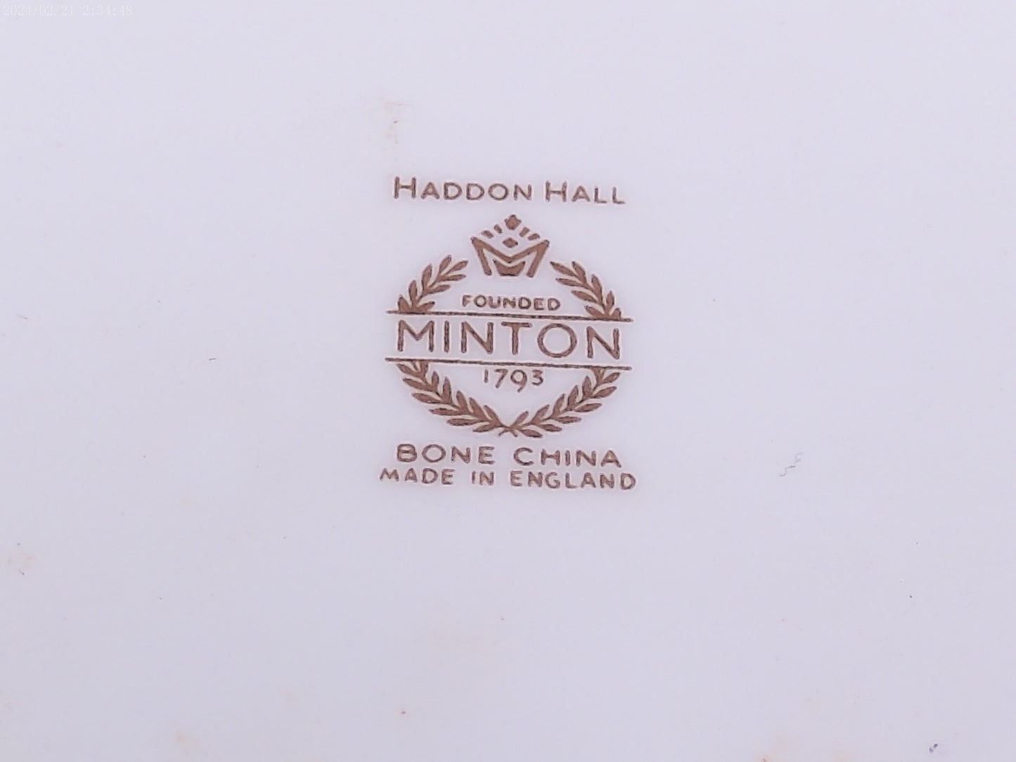 Butter Pat Haddon Hall qty 2 and Wedgwood Dish Plate Vintage