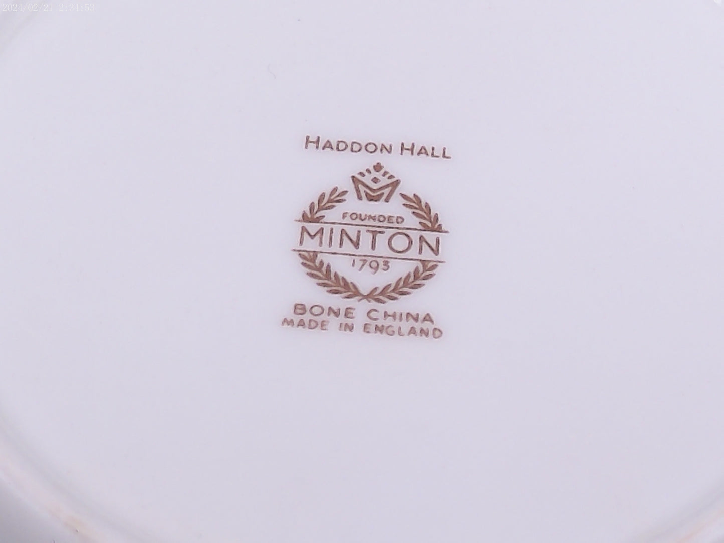 Butter Pat Haddon Hall qty 2 and Wedgwood Dish Plate Vintage